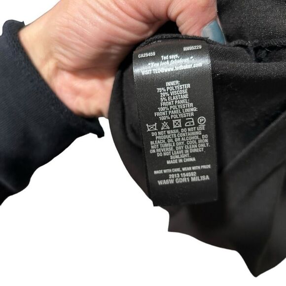 Anthropologie Lilka Floral V-Neck Lakeshore Jumpsuit Navy Blue White Size Medium - Picture 10 of 15